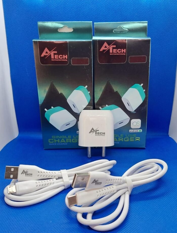 1 2.4 - USB Charging Adaptor with Micro Cable - Image 1
