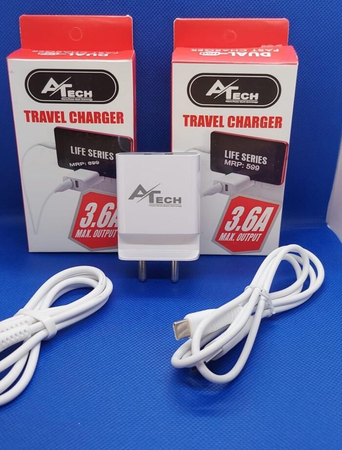 2 2.4 - USB Charging Adaptor with Micro Cable - Image 2