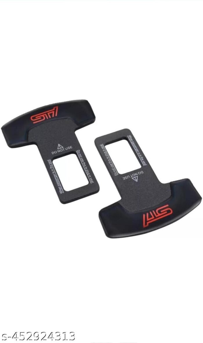 car seat belt 5 Seat belt buckle For All Cars/ Seat belt Clips For All Cars/ Seat Belt Buzzer controller For All Cars Set of 2 pieces - Image 1