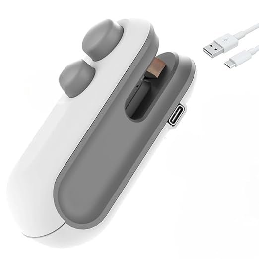 magic sealer 1 Mini Portable Sealing Machine USB Rechargeable Food Sealer for Keeping Snacks Fresh - Image 1