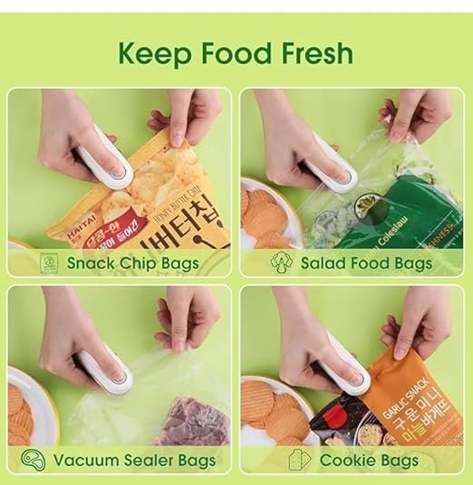 magic sealer 3 Mini Portable Sealing Machine USB Rechargeable Food Sealer for Keeping Snacks Fresh - Image 3