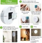 Motion Sensor 8 LED Night Lights with USB Charging - Image 2