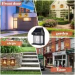 Solar Lights Outdoor, Wall Motion Sensor, 3 Lighting Modes - Image 4