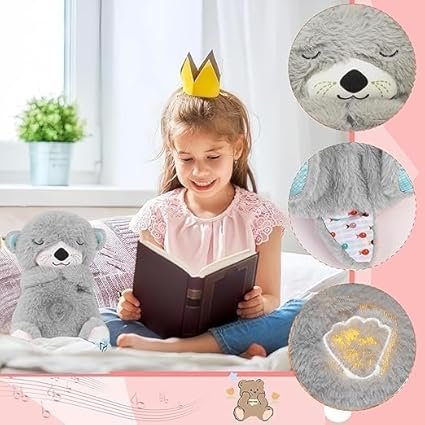 Baby 2 Teddy Bear with Music, Sound, Light and and Breathing Motion.| Breathing Teddy Bear Soft Toy for Kids / Girls / Ladies - Image 3