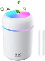 Humidifier for Room Moisture | Best for Cars, Office & Bedroom | Portable, Quiet Ultrasonic Diffuser | Essential Oil Compatible | Ideal Gift for Home, Travel & Yoga - Image 2