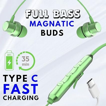 neckband 3 Jazz Series NK01 in-Ear Neckband: 220 Mah Battery. - Image 4