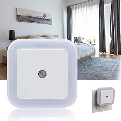 night sensor 4 LED Plug Night Light Wall Lamp (Pack of 2) - Image 4