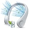 neck fan 3 Portable Neck Fan, Bladeless Cooling Fan, 8H Working Time, Headphone Design Personal Fan, Adjustable Neck Fan with 3 Speeds, for Travel Desk Bedroom - Image 4