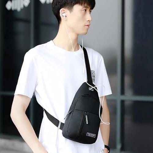 sling bag 2 Cross Chest Bag For Men Shoulder Bag - Image 3