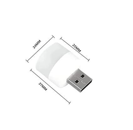 1 Amp Bulb 5 USB LED Mini Bulb 1 W (Pack of 6) Eye Protection Portable Lamp for Reading, Working on PC, Laptop, Power Bank, Bedroom - Image 6