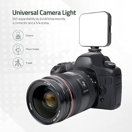 pic 2 LED Video Light Camera Light Laptop Light for Zoom Meeting Photography Lighting 120 LED Beads for Camera Selfie Stick Tripod Laptop Cellphone - Image 3