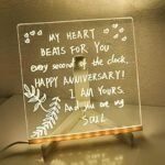 3d Acrylic LED Message Board, LED Writing Board With Pen Glowing Board - Image 9