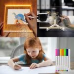 3d Acrylic LED Message Board, LED Writing Board With Pen Glowing Board