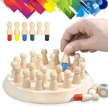 chess 1 Wooden Memory Chess Board Game - Image 1