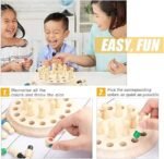 Wooden Memory Chess Board Game - Image 6