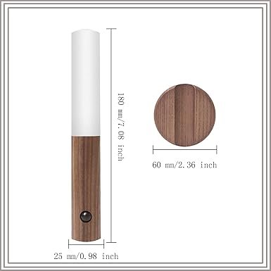 light 2 USB Charging Smart Body Sensor Night Light With Motion Detection - Image 3
