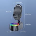 Wireless Induction Audio Bluetooth Speaker 5in1 Phone Holder - Image 3