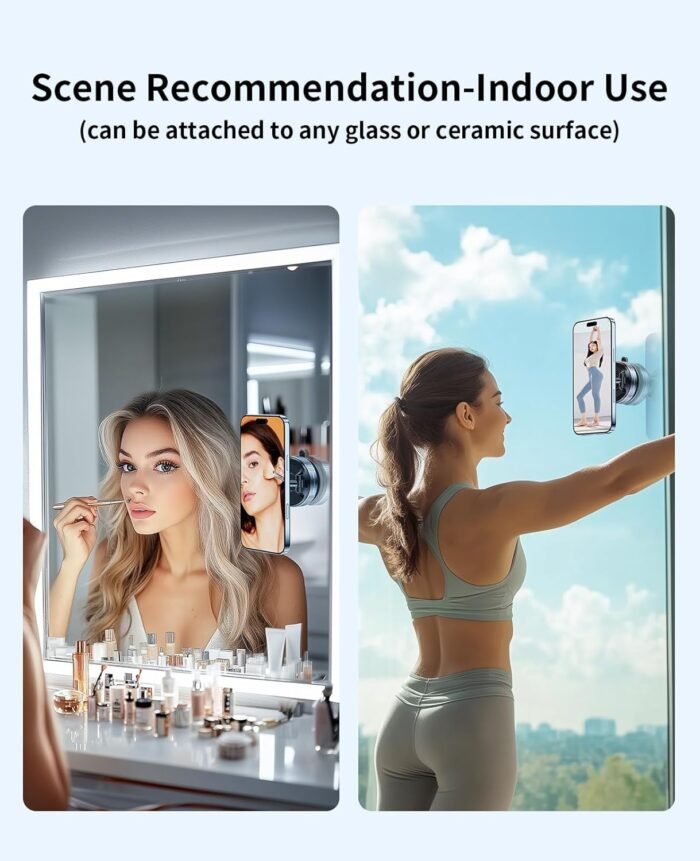 stand 6 360° Vaccum Magnetic Phones Holder - Image 7