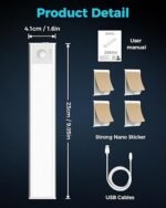 Motion Sensor Smart LED Stick Under Cabinet Light